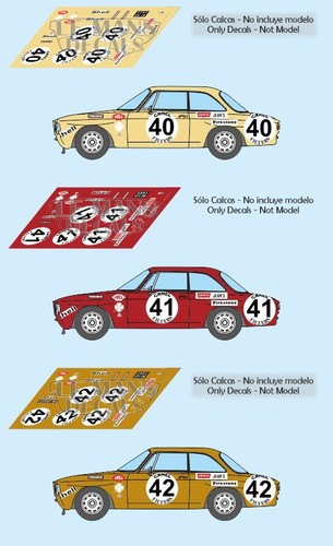 Decals alfa romeo - romeo, 2000