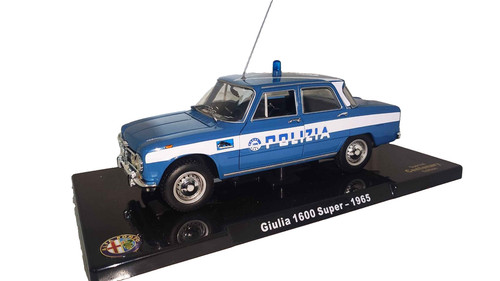 Alfa romeo giulia 1600 polizia - romeo,