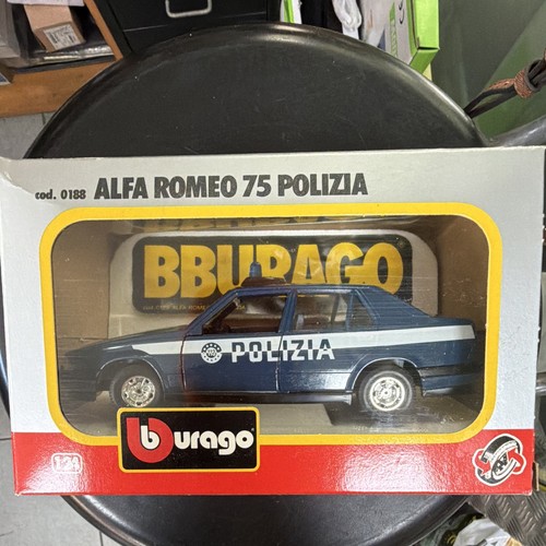 Bburago alfa romeo polizia - bburago,